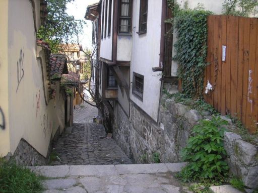 A street in Old Plovdiv