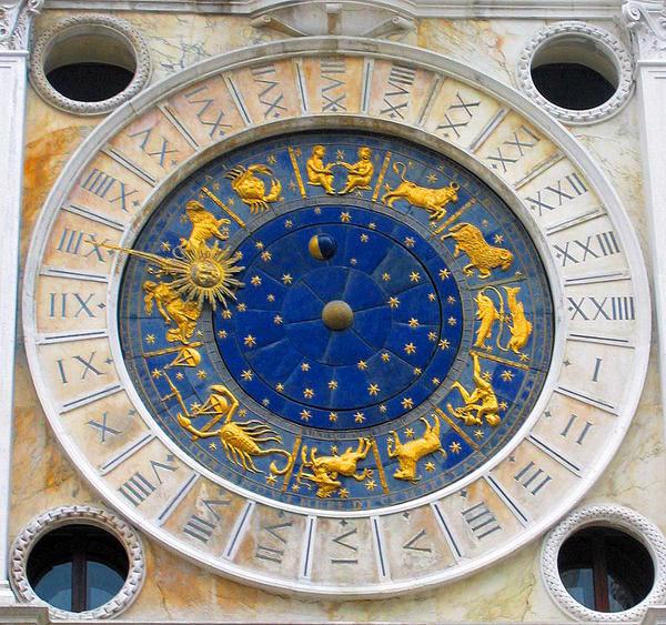 the face of St Mark's Clock